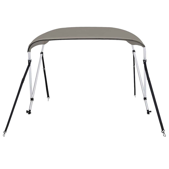 Parasolar barcă Bimini cu 2 arcuri, gri, 150x120x110 cm - WALTI WALTI