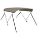 Parasolar barcă Bimini cu 2 arcuri, gri, 180x150x110 cm - WALTI WALTI