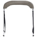 Parasolar barcă Bimini cu 2 arcuri, gri, 180x150x110 cm - WALTI WALTI