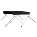 Parasolar barcă Bimini cu 2 arcuri, negru, 150x120x110 cm - WALTI WALTI