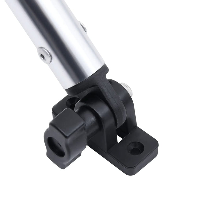 Parasolar barcă Bimini cu 2 arcuri, negru, 180x150x110 cm - WALTI WALTI