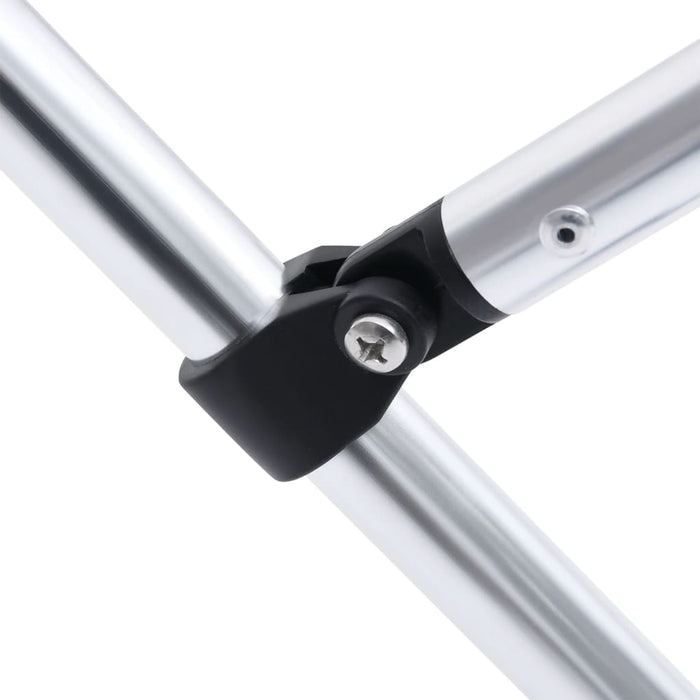 Parasolar barcă Bimini cu 2 arcuri, negru, 180x150x110 cm - WALTI WALTI