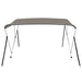 Parasolar barcă Bimini cu 3 arcuri, gri, 183x140x137 cm - WALTI WALTI