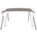 Parasolar barcă Bimini cu 3 arcuri, gri, 183x160x137 cm - WALTI WALTI