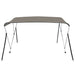 Parasolar barcă Bimini cu 3 arcuri, gri, 183x196x137 cm - WALTI WALTI