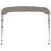Parasolar barcă Bimini cu 3 arcuri, gri, 183x196x137 cm - WALTI WALTI