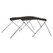 Parasolar barcă Bimini cu 3 arcuri, negru, 183x160x137 cm - WALTI WALTI