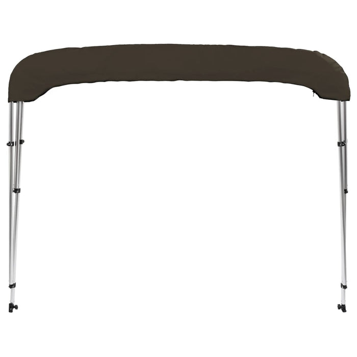 Parasolar barcă Bimini cu 3 arcuri, negru, 183x180x137 cm - WALTI WALTI