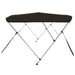 Parasolar barcă Bimini cu 3 arcuri, negru, 183x196x137 cm - WALTI WALTI
