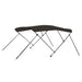 Parasolar barcă Bimini cu 3 arcuri, negru, 183x196x137 cm - WALTI WALTI