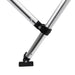 Parasolar barcă Bimini cu 3 arcuri, negru, 183x196x137 cm - WALTI WALTI
