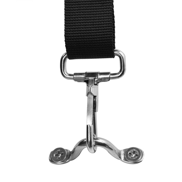 Parasolar barcă Bimini cu 3 arcuri, negru, 183x196x137 cm - WALTI WALTI