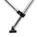 Parasolar barcă Bimini cu 4 arcuri, gri, 243x210x137 cm - WALTI WALTI