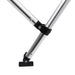 Parasolar barcă Bimini cu 4 arcuri, negru, 243x210x137 cm - WALTI WALTI