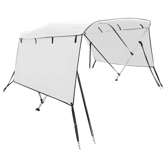 Parasolar Bimini 3 arcuri pereți laterali, 183x(137-152)x137 cm - WALTI WALTI