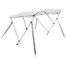 Parasolar Bimini 3 arcuri pereți laterali, 183x(137-152)x137 cm - WALTI WALTI