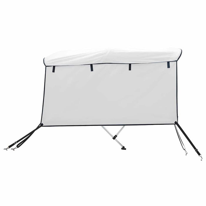 Parasolar Bimini 3 arcuri pereți laterali, 183x(137-152)x137 cm - WALTI WALTI