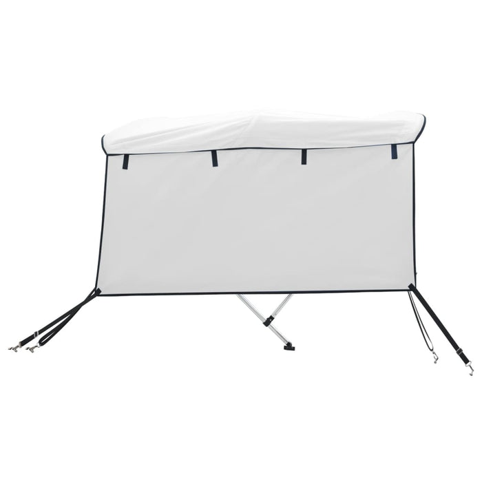 Parasolar Bimini 3 arcuri pereți laterali, 183x(154-167)x137 cm - WALTI WALTI