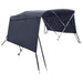 Parasolar Bimini 3 arcuri pereți laterali, 183x(137-152)x137 cm - WALTI WALTI