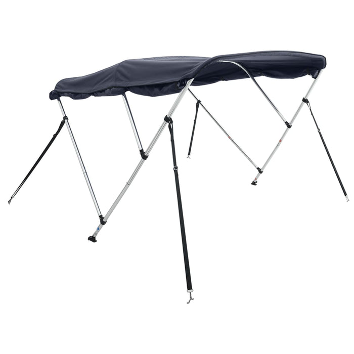 Parasolar Bimini 3 arcuri pereți laterali, 183x(137-152)x137 cm - WALTI WALTI