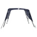 Parasolar Bimini 3 arcuri pereți laterali, 183x(137-152)x137 cm - WALTI WALTI