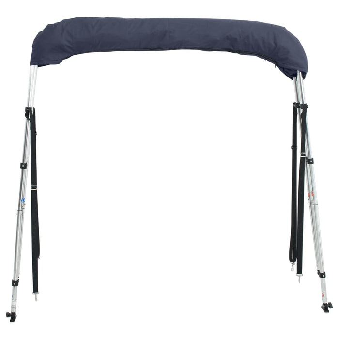 Parasolar Bimini 3 arcuri pereți laterali, 183x(137-152)x137 cm - WALTI WALTI