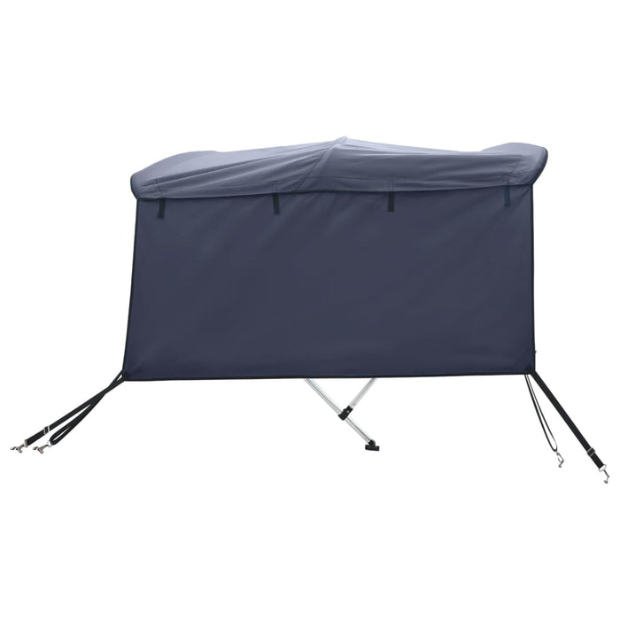 Parasolar Bimini 3 arcuri pereți laterali, 183x(137-152)x137 cm - WALTI WALTI
