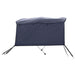 Parasolar Bimini 3 arcuri pereți laterali, 183x(154-167)x137 cm - WALTI WALTI