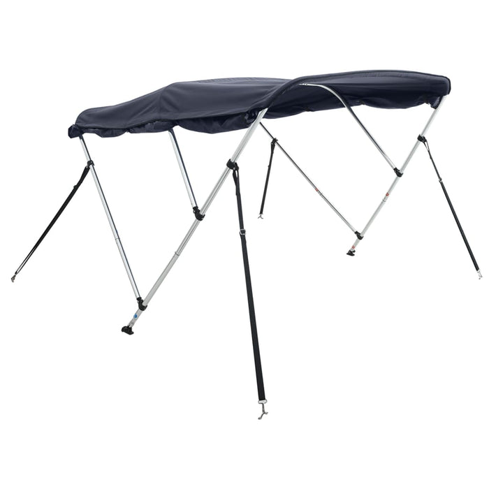 Parasolar Bimini 3 arcuri pereți laterali, 183x(185-198)x137 cm - WALTI WALTI