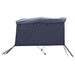 Parasolar Bimini 3 arcuri pereți laterali, 183x(185-198)x137 cm - WALTI WALTI