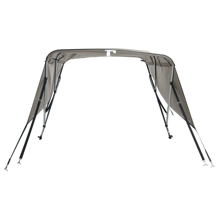 Parasolar Bimini 3 arcuri pereți laterali, 183x(137-152)x137 cm - WALTI WALTI
