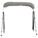 Parasolar Bimini 3 arcuri pereți laterali, 183x(137-152)x137 cm - WALTI WALTI