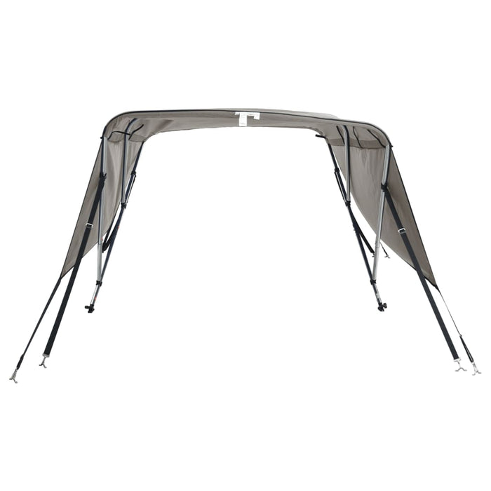 Parasolar Bimini 3 arcuri pereți laterali, 183x(154-167)x137 cm - WALTI WALTI
