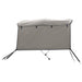 Parasolar Bimini 3 arcuri pereți laterali, 183x(154-167)x137 cm - WALTI WALTI