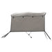 Parasolar Bimini 3 arcuri, pereți laterali 183x(170-182)x137 cm - WALTI WALTI