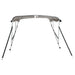 Parasolar Bimini 3 arcuri pereți laterali, 183x(185-198)x137 cm - WALTI WALTI