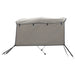 Parasolar Bimini 3 arcuri pereți laterali, 183x(185-198)x137 cm - WALTI WALTI