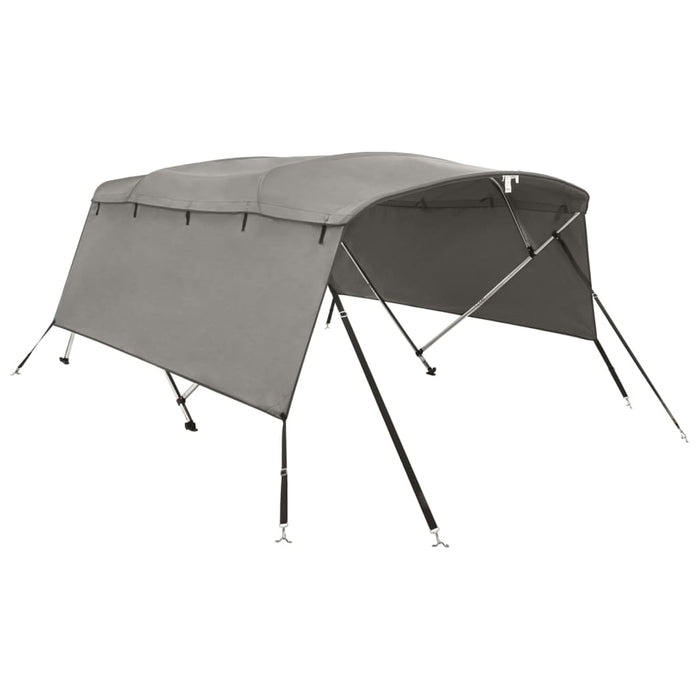 Parasolar Bimini 4 arcuri, pereți laterali 243x(170-182)x137 cm - WALTI WALTI