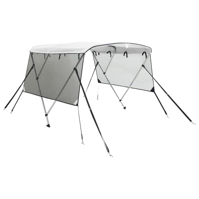 Parasolar Bimini 3 arcuri pereți din plasă 183x(137-152)x137 cm - WALTI WALTI