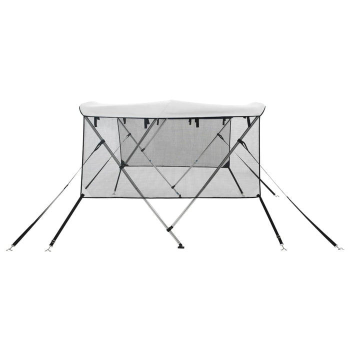 Parasolar Bimini 3 arcuri pereți din plasă 183x(154-167)x137 cm - WALTI WALTI