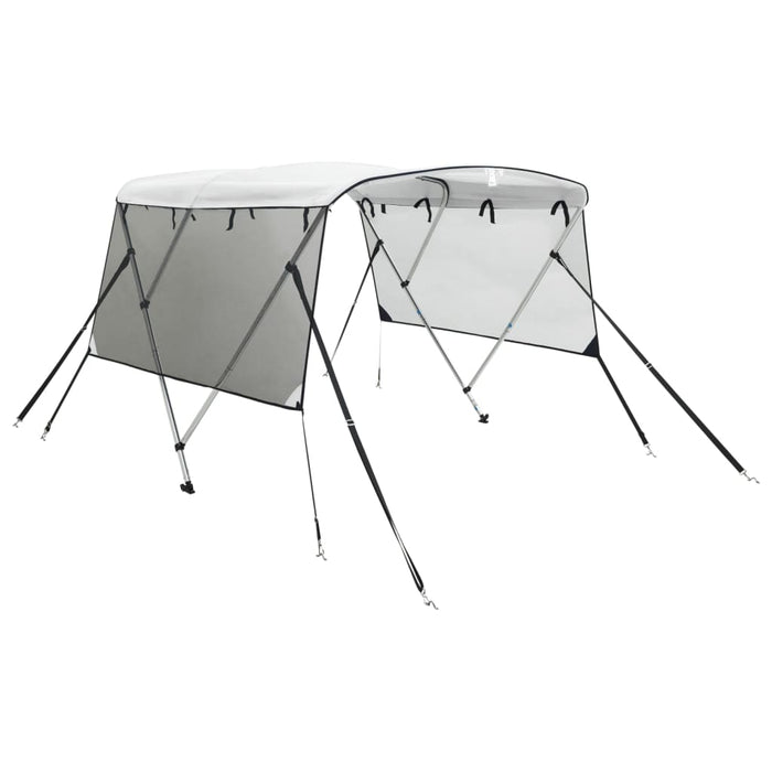 Parasolar Bimini 3 arcuri pereți din plasă 183x(170-182)x137 cm - WALTI WALTI