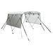 Parasolar Bimini 3 arcuri pereți din plasă 183x(170-182)x137 cm - WALTI WALTI