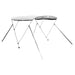 Parasolar Bimini 3 arcuri pereți din plasă 183x(170-182)x137 cm - WALTI WALTI