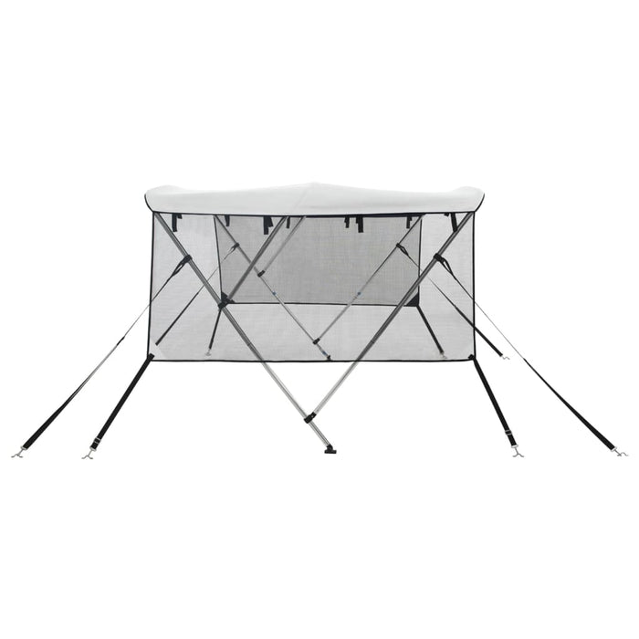 Parasolar Bimini 3 arcuri pereți din plasă 183x(170-182)x137 cm - WALTI WALTI