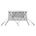 Parasolar Bimini 3 arcuri pereți din plasă 183x(170-182)x137 cm - WALTI WALTI