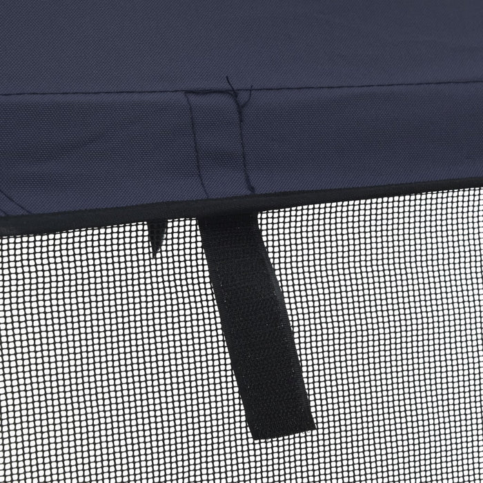 Parasolar Bimini 3 arcuri pereți din plasă 183x(137-152)x137 cm - WALTI WALTI