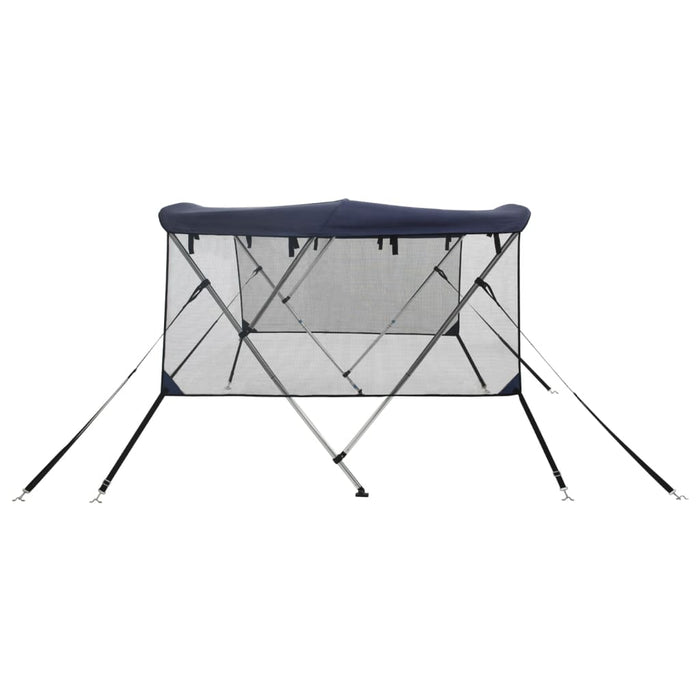 Parasolar Bimini 3 arcuri pereți din plasă 183x(170-182)x137 cm - WALTI WALTI