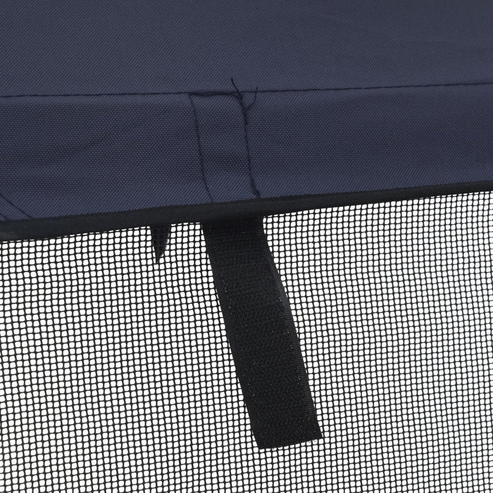 Parasolar Bimini 3 arcuri pereți din plasă 183x(170-182)x137 cm - WALTI WALTI