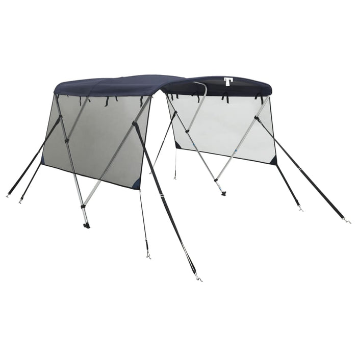 Parasolar Bimini 3 arcuri pereți din plasă 183x(185-198)x137 cm - WALTI WALTI