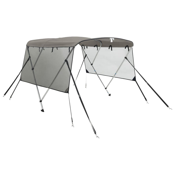 Parasolar Bimini 3 arcuri pereți din plasă 183x(170-182)x137 cm - WALTI WALTI